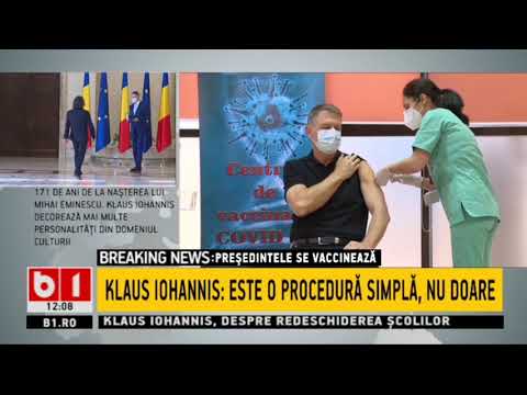 STIRI B1 ORA 12.00 DIN 15 IAN 2021 - DECLARATII KLAUS IOHANNIS - CEREMONIE LA PALATUL COTROCENI