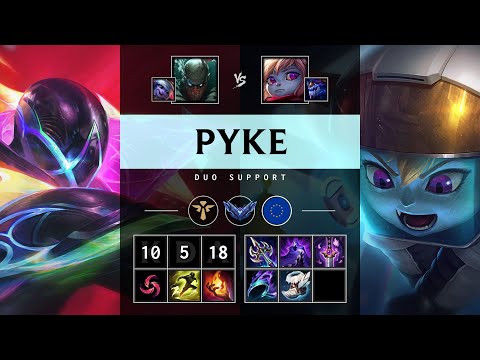 Pyke Support vs Poppy - EUW Diamond Patch 25.20