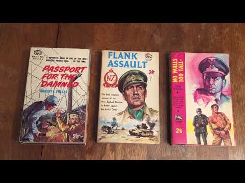 Rare British “Badger Books” WW2 Vintage Paperbacks Episode #109