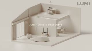 Danish Style TV Floor Stands FS36 Series