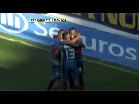 Gol de Rincón. Racing 2 - Tigre 3. Fecha 9. Primera División 2016.