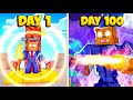I Survived 100 Days Mastering The Elements In Minecraft