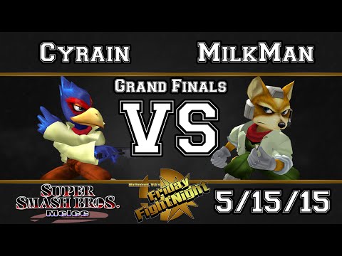 Friday FightNight - Cyrain (Falco, Fox) Vs OES | Milkman (Fox)  - Grand Finals - Melee