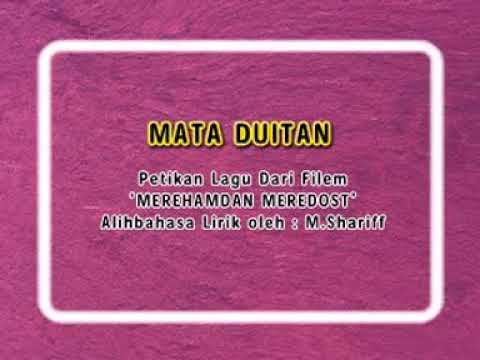 M SHARIFF-MATA DUITAN