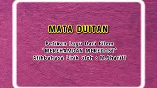 Download lagu M SHARIFF-MATA DUITAN mp3