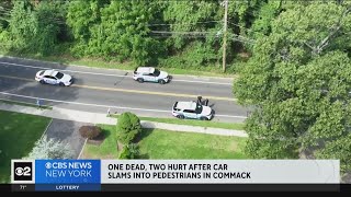 Pedestrian killed in Commack crash