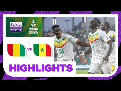 Guinea v Senegal | AFCON 2023 | Match Highlights