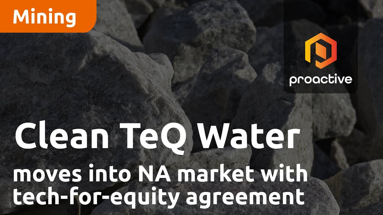 Clean TeQ Water Limited moves into North American market with tech-for-equity agreement