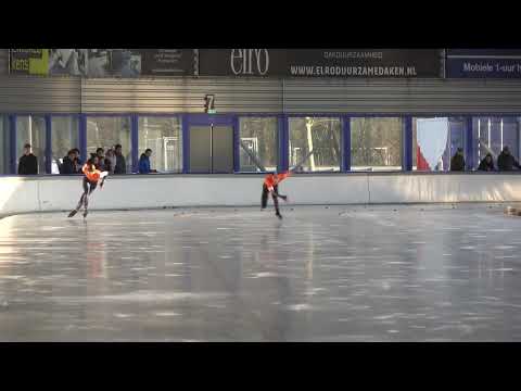 NK Supersprint 300m(2) HB - Ward Dielissen - Swen Halferkamps