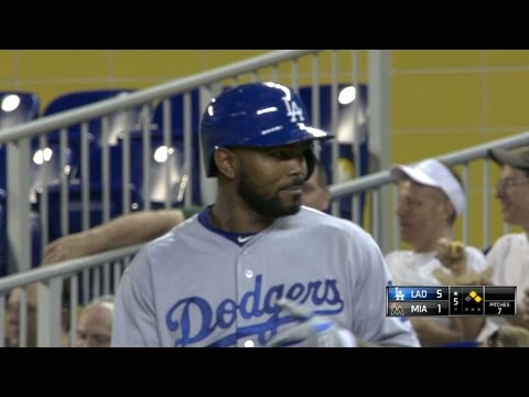 LAD@MIA: Kendrick goes 4-for-5 against the Marlins