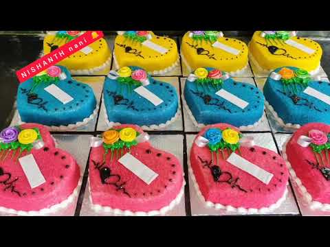 new design ❤️ symbol cakes