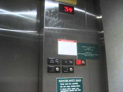US Hydraulic Elevator At UNT Environmental Science Building