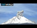 Mexico Volcano: Massive volcano Popocatepetl erupts