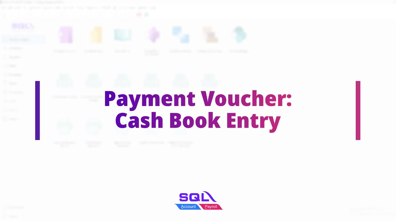 Create Payment Voucher