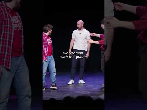 The STRANGEST robbery ever?! 😭 #comedy #game #shootfromthehip #shootfromthehip #improvised