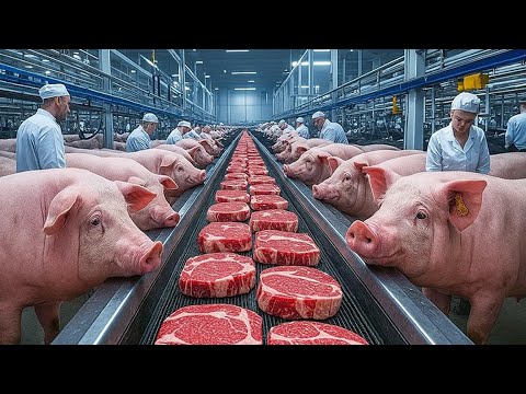 How 1.5 Billion Pigs Are Raised for Meat – Inside the World's Largest Pig Farming Industry