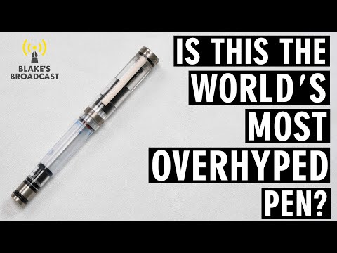 Is This The World's Most Overhyped Pen? Conid Bulkfiller Fountain Pen Review 4K