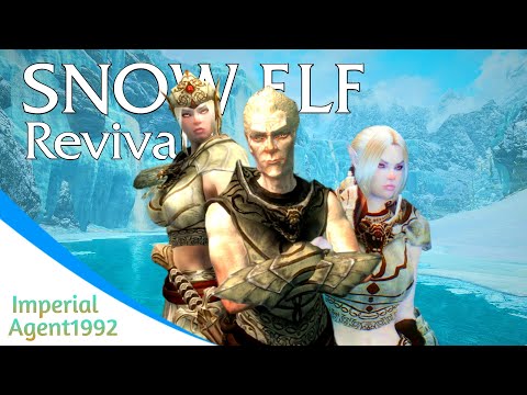 Skyrim Mod: Snow Elf Revival (PS4/XBOX1)