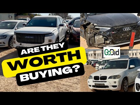 Viewing Wrecked Cars at GoBid Sandton & Pretoria: Tucson - Jaecoo - X5 - Truck - Seltos - RS3