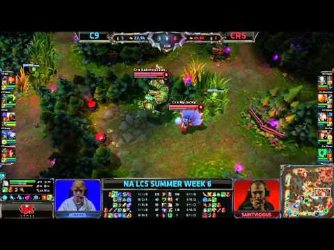 Cloud 9 (C9) vs Curse (CRS) || NA LCS Summer 2013 W6D2 || Full Game HD