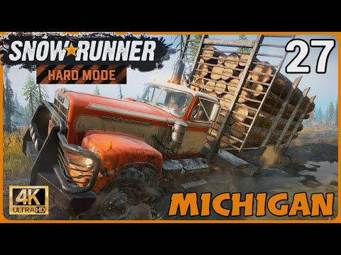 'Aid At The Island' Begins | SnowRunner Hard Mode #27 [PS5 4K]