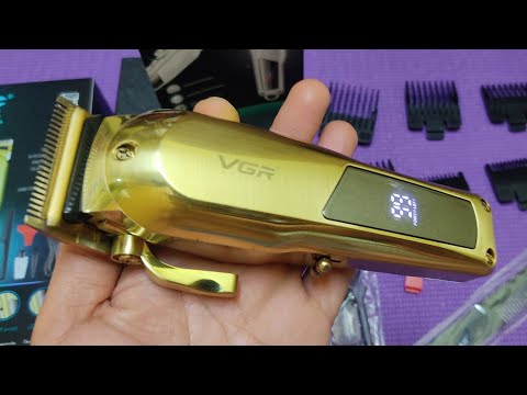 Unboxing VGR V-278 hair clipper (taper blade)
