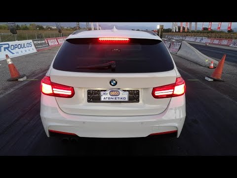 BMW F31 335XD 520HP 11.4 WPP Team Drag Racing Agrinio