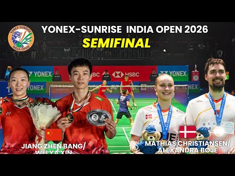 WHAT A MATCH!!! Mathias Christiansen/Alexandra Bøje vs Jiang Zhen Bang/Wei Ya Xin | India Open 2026