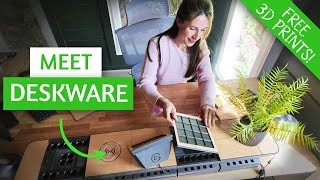 Deskware: A Modular Desk System You Can Make For FREE (ft. Bambu H2D)