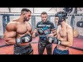 Bodybuilder vs Lauch! Übelst auf die Fresse bekommen!