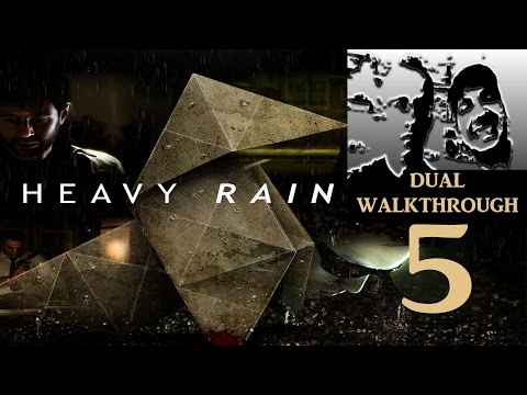 Heavy Rain DUAL Walkthrough PS4 Gameplay Part 5 - BADASS FAT GUY (Kenan and Griv playing)