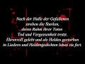 Heidevolk - Naar de hal der gevallenen (german subtitles)