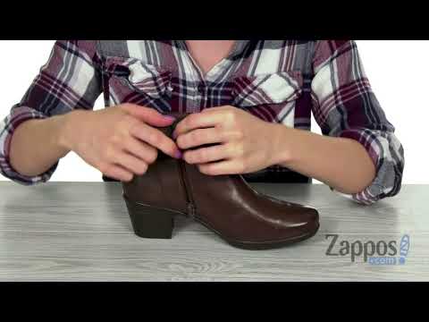 clarks women's emslie jada leather booties