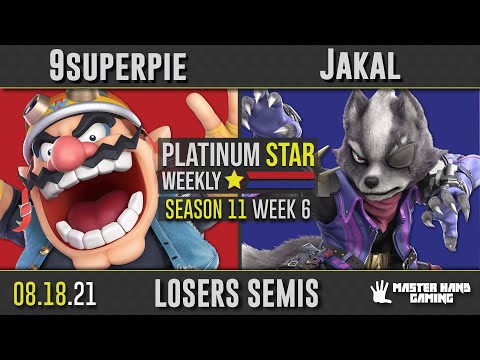 PSW S11:W6 - 9superpie (Wario) vs Jakal (Wolf) - L Semifinals