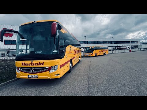 Mercedes Benz Tourismo Coach - A6 Heilbronn POV Driving - Go Pro Hero 13