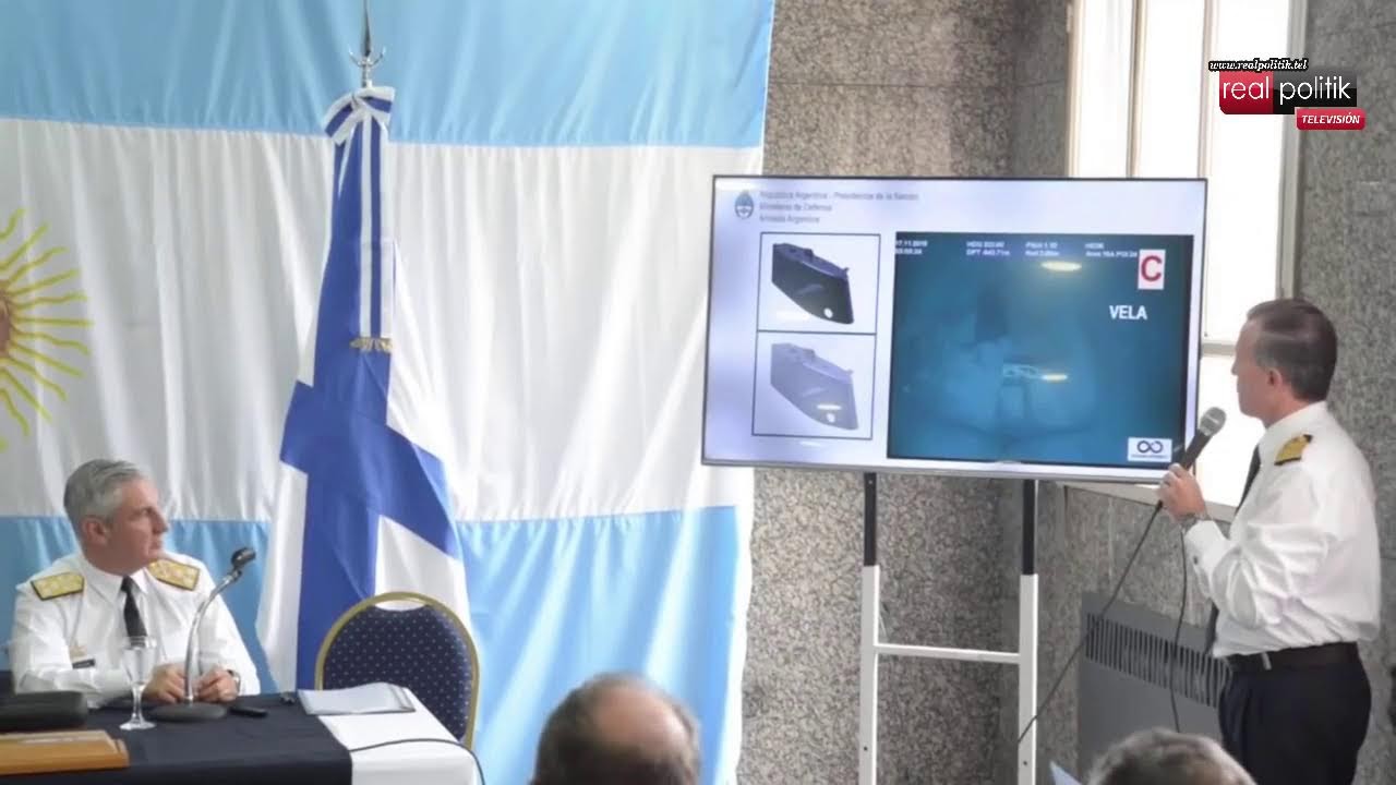 A tres años del hallazgo del ARA San Juan: La conferencia de prensa de Aguad y la Armada
