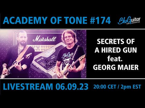 Academy Of Tone #174: “Secrets of a Hired Gun" feat. Georg Maier + JVM410 vs AMP1