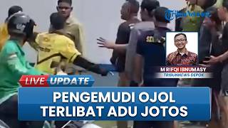 Tak Terima Motor Ditarik Debt Collector, Pengemudi Ojol Adu Jotos dengan Matel di Sukmajaya Depok