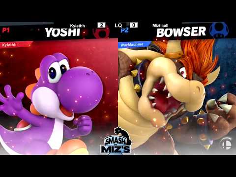 Smash @ Miz's Ultimate 5 - Kylethh (Yoshi) vs. Mizticall (Bowser) Losers' Quarters
