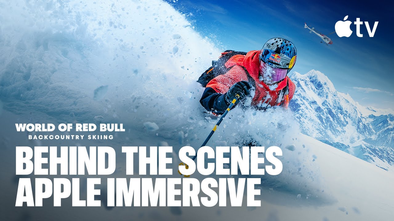 World of Red Bull: Backcountry Skiing | Apple Vision Pro