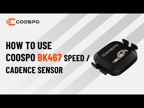How to Use Coospo BK467 Speed / Cadence Sensor?