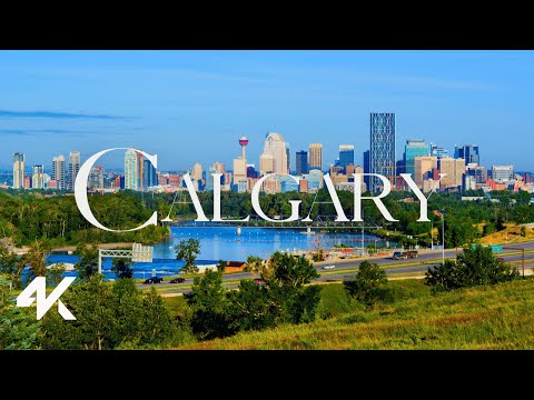Calgary from Above - Amazing 4K Drone Footage
