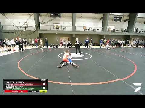 88 Lbs Round 3 - Hunter Shirley, COBRA ALL-STARS - Cobra Wrestling Systems LLC Vs Parker Bundy, Li