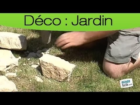 Décorer son jardin : Construire un muret en pierres sèches