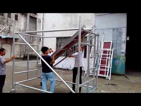 How to Set Up Aluminum Scaffolding