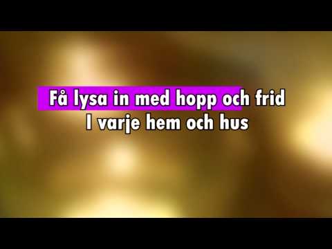 Nu tändas tusen juleljus (karaoke lyrics)