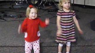 Elliana Violet and Lydia Meredith Dancing