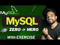 Master MySQL In ONE VIDEO Beginner To Advanced Course In Hindi MPrashant