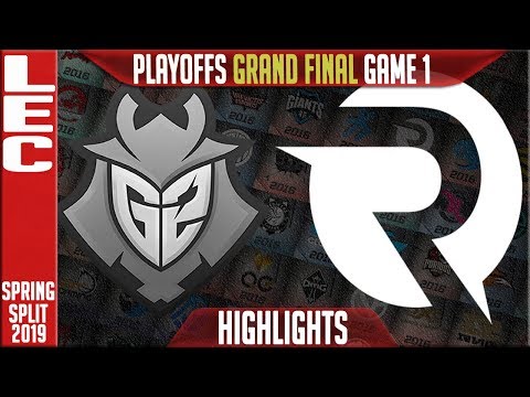 G2 vs OG Highlights Game 1 | LEC Playoffs Grand Finals Spring 2019 | G2 Esports vs Origen G1