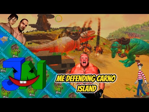 Defending Carno Island | Speed Running Their FOB (ARK/PVP/PC) (Small Tribes)